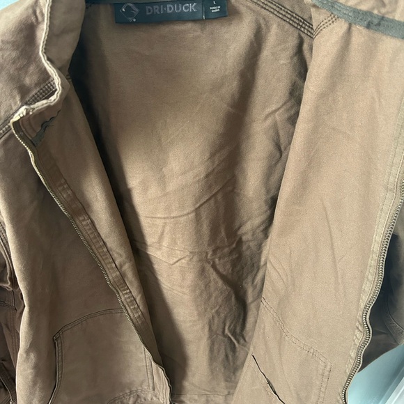 Brown DRI Duck Jacket - Picture 3 of 6